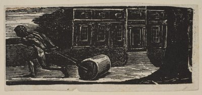 Una piedra rodante nunca tiene musgo, de Pastorales de Virgilio de Thornton de William Blake