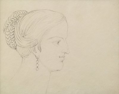 Una cabeza visionaria, para Varley de William Blake