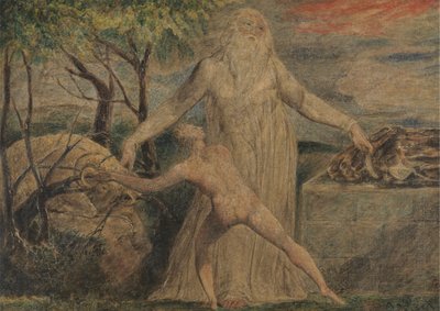 Abraham e Isaac de William Blake