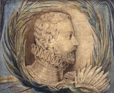 Alonso de Ercilla y Zúñiga, c.1800 (tempera on canvas) de William Blake