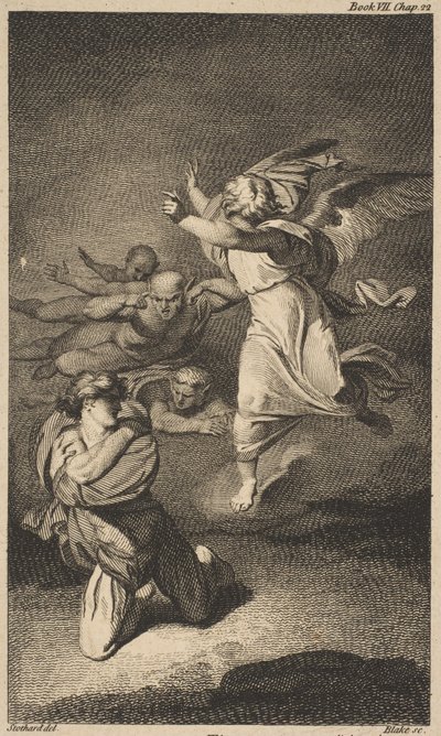 El Sueño de Clarence Shakespeare, Ricardo III, Acto 1, Escena 4, 1774 de William Blake