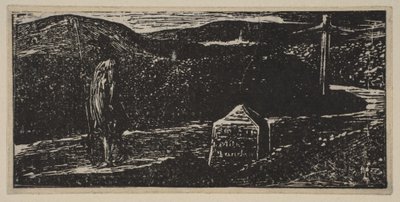 El viaje de Colinets: Hito marcado LXII millas a Londres, de los Pastorales de Thornton de V..., 1821 de William Blake