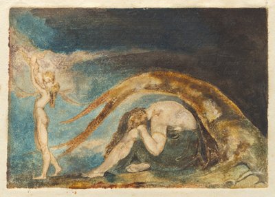 Sueño de Thiralatha (de América, placa cancelada d) de William Blake