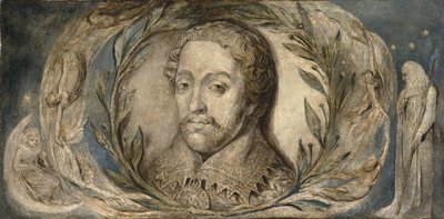 Edmund Spenser, c.1800-03 (temple sobre lienzo) de William Blake