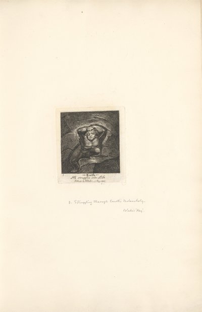 Para los Sexos - Las Puertas del Paraíso, Lámina 5, Tierra de William Blake