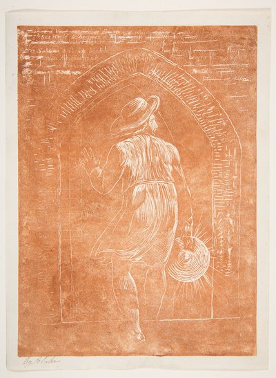 Frontispicio para Jerusalén, la emanación del Gran Albión, [ca. 1804-20] de William Blake