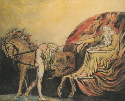 Dios juzgando a Adán, ca. 1795 de William Blake
