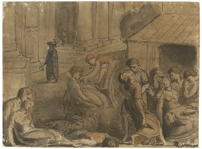 Gran Plaga de Londres, c. 1779 de William Blake