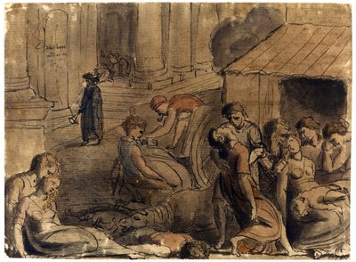 Gran Plaga de Londres de William Blake