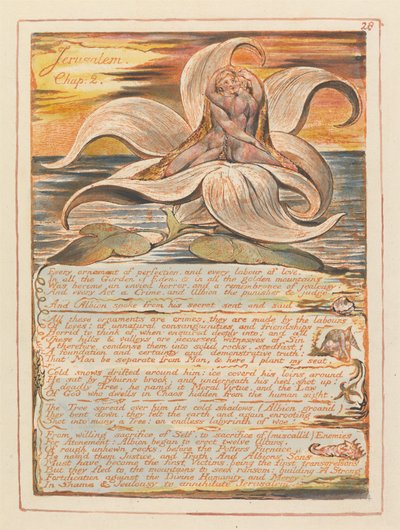 Jerusalem, Kapitel 2. Jeder Schmuck der Vollkommenheit... (Platte 28) de William Blake