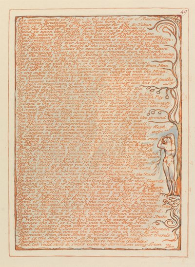 Jerusalén, Placa 49, Los escondites secretos de Albion de William Blake