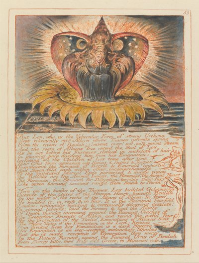 Jerusalén, Placa 53, Jerusalén, Capítulo 3 de William Blake