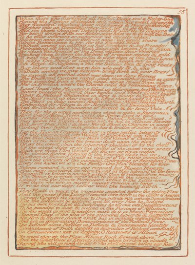 Jerusalén, Placa 55, Cuando aquellos que desprecian de William Blake