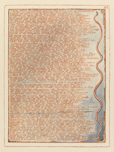 Jerusalén, Placa 82, He oído los gemidos de Jerusalén... de William Blake