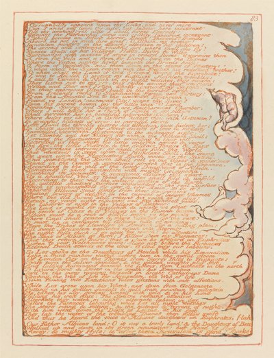 Jerusalén, Lámina 83, La corruptibilidad aparece sobre tus miembros.... de William Blake