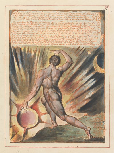 Jerusalén, Placa 97, ¡Despierta! ¡Despierta Jerusalén... de William Blake