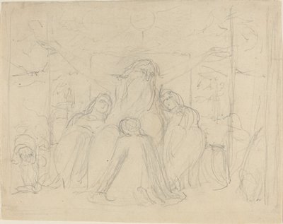 Job y Sus Hijas de William Blake