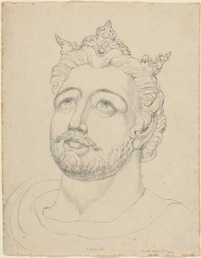 El rey Canuto de William Blake