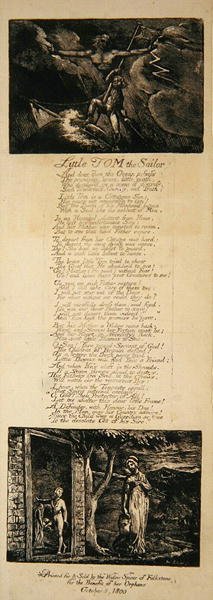 Pequeño Tom el Marinero, por William Hayley de William Blake