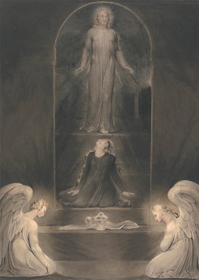 María Magdalena en el Sepulcro de William Blake