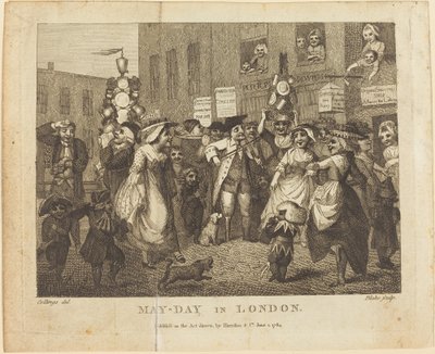 Día de mayo en Londres de William Blake