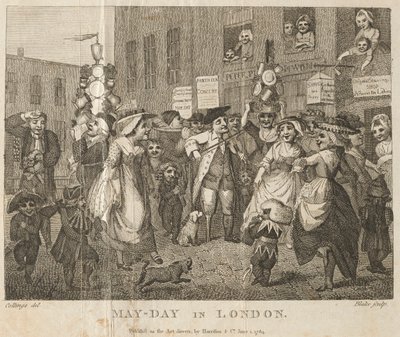Día de Mayo en Londres, 1784 de William Blake