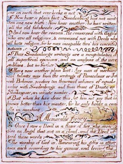 "Uno en la tierra que alguna vez rompió una red....", texto de 