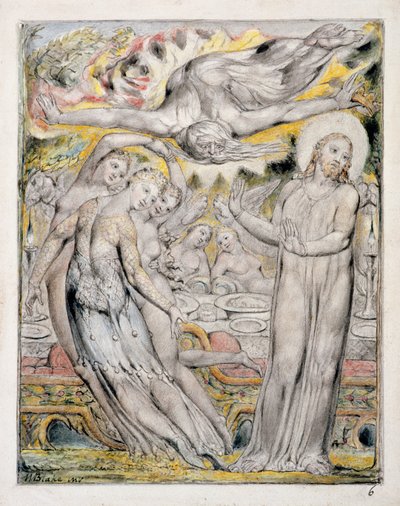 Cristo rechazando el banquete ofrecido por Satanás, de 