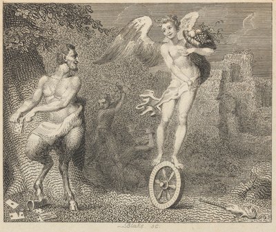 Pan y Fourtune de William Blake
