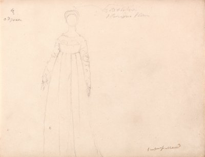 Hoja del Sketchbook de Blake-Varley de 1819, Páginas 27 y 28 de William Blake