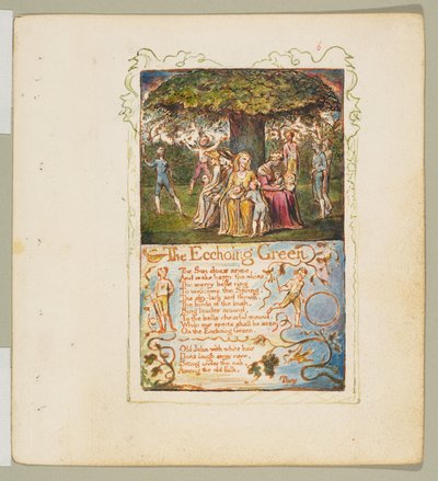 Canciones de Inocencia y de Experiencia: El Verde Eco de William Blake