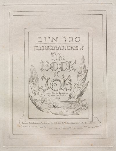 El Libro de Job de William Blake