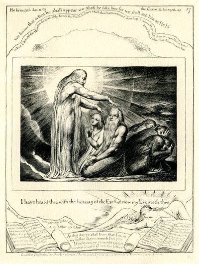 El Libro de Job 42:5 de William Blake