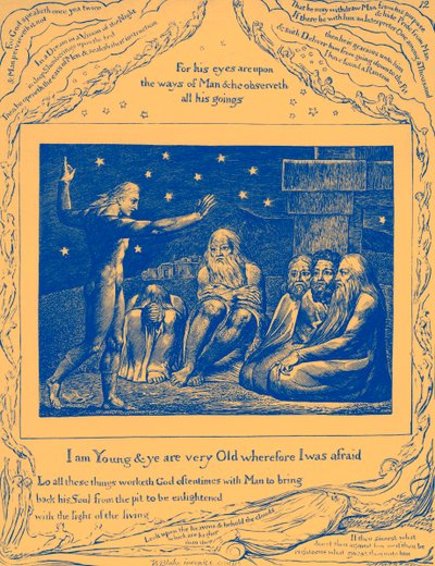 El libro de Job, ilustraciones de William Blake de William Blake