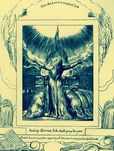Ilustraciones del Libro de Job por William Blake de William Blake