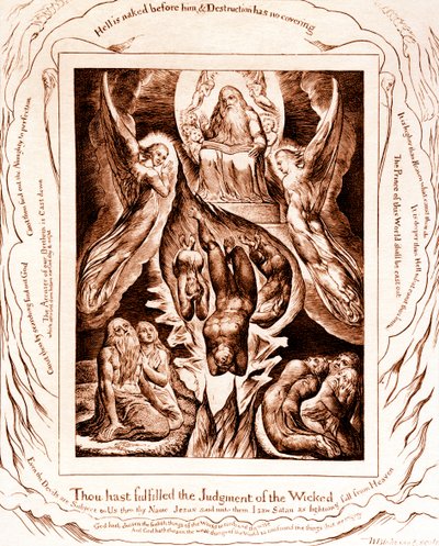 Ilustraciones del Libro de Job por William Blake de William Blake