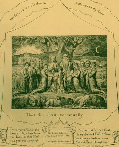 Ilustraciones del Libro de Job de William Blake