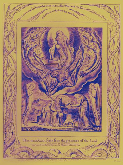 Ilustraciones del Libro de Job de William Blake