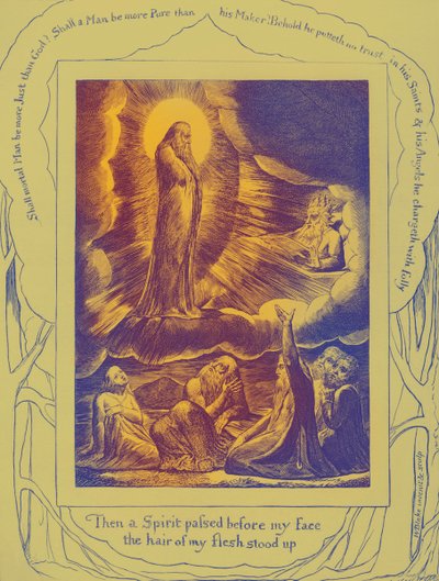 El libro de Job, ilustraciones de William Blake de William Blake
