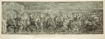 Los Peregrinos de Canterbury de William Blake