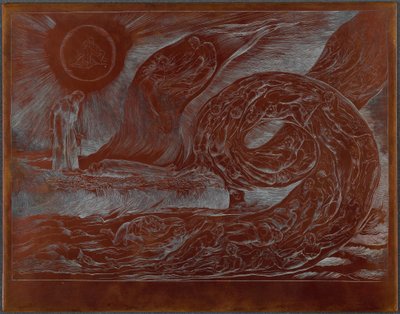El círculo de los lujuriosos: Paolo y Francesca de William Blake