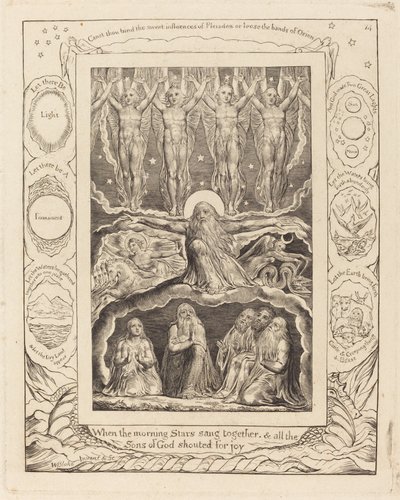 La creación de William Blake