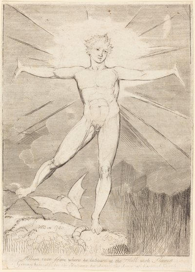 La danza de Albión, Día feliz de William Blake