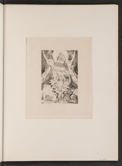 La caída de Satanás de William Blake