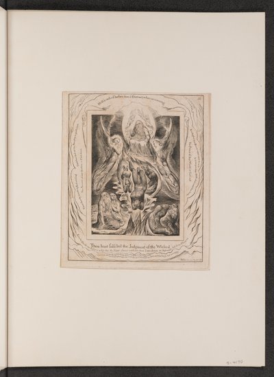 La caída de Satanás de William Blake