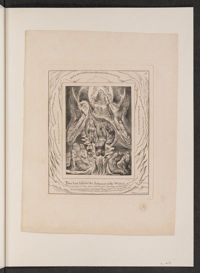 La caída de Satanás de William Blake