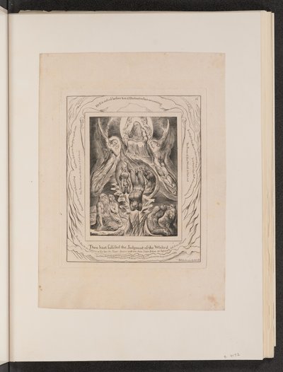 La caída de Satanás de William Blake