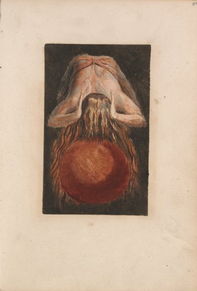 El Primer Libro de Urizen, Placa 11 (Bentley 17) de William Blake