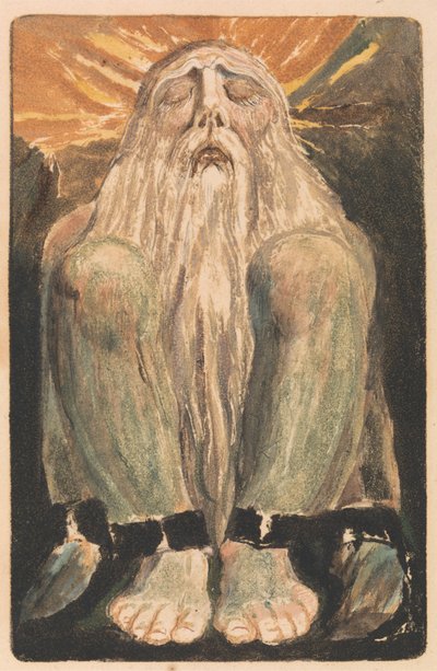 Primer libro de Urizen, lámina 12 (Bentley 22) de William Blake