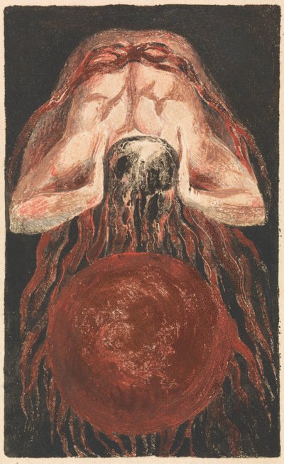 El Primer Libro de Urizen, Lámina 16 (Bentley 17) de William Blake